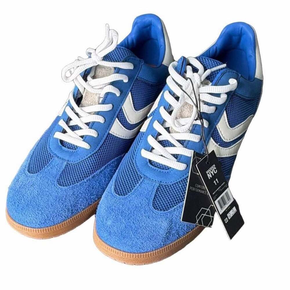 Madden NYC M-Marval Casual Blue Sneakers Size 11